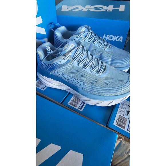 Hoka MEN\'S Hoka One One Bondi 6 blue Mesh. Size 8.5 New in box main image 9